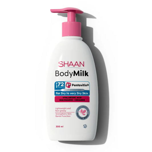 Shaan Body Milk – لوشن الترطيب العميق للبشرة الجافة جدًا