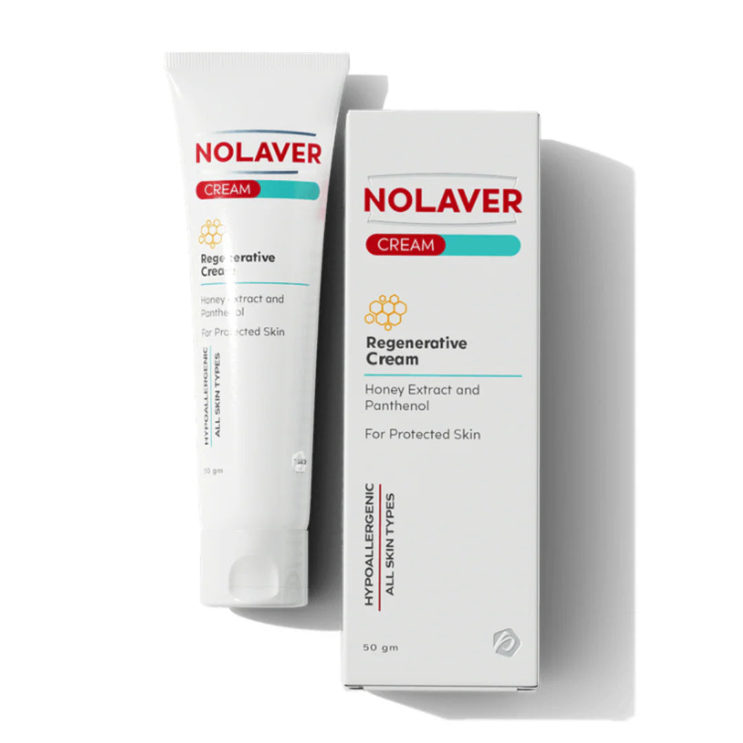 نولافير كريم لعلاج الحروق والجروح والقرح | Nolaver Regenerative Cream | بالعسل والصبار والبابونج
