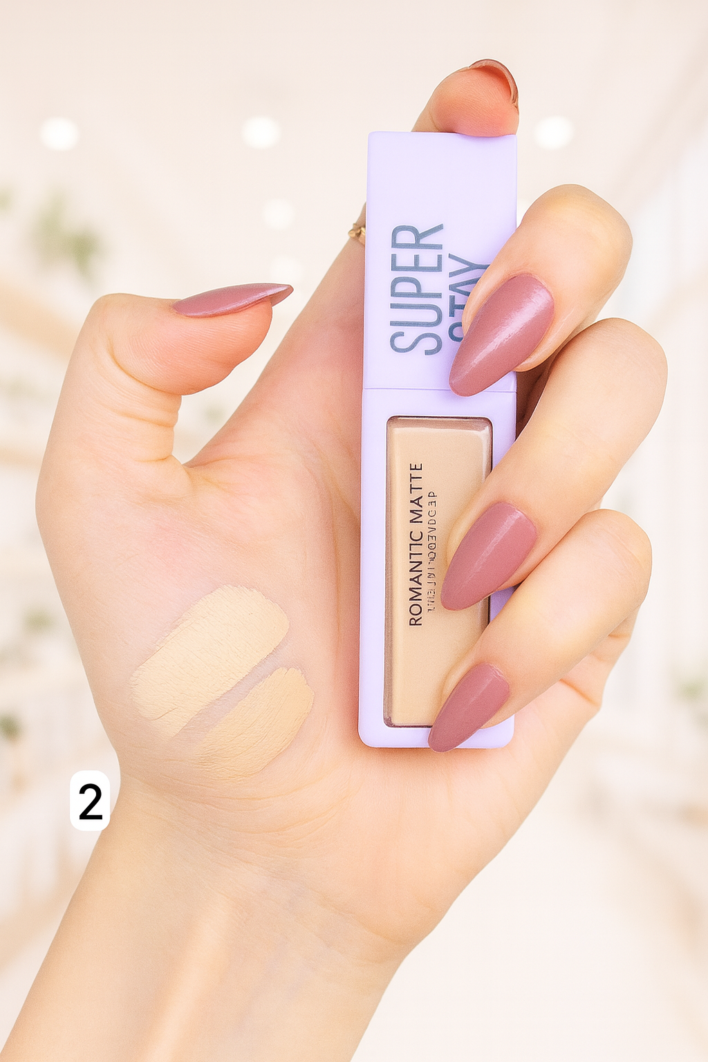 كونسيلر Romantic Matte Super Stay – تغطية عالية وثبات طويل