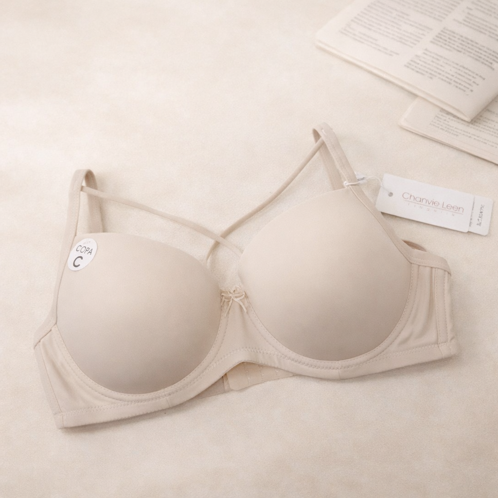 برا Chanvie Leen كب C سادة مبطن خفيف – دعم وراحة