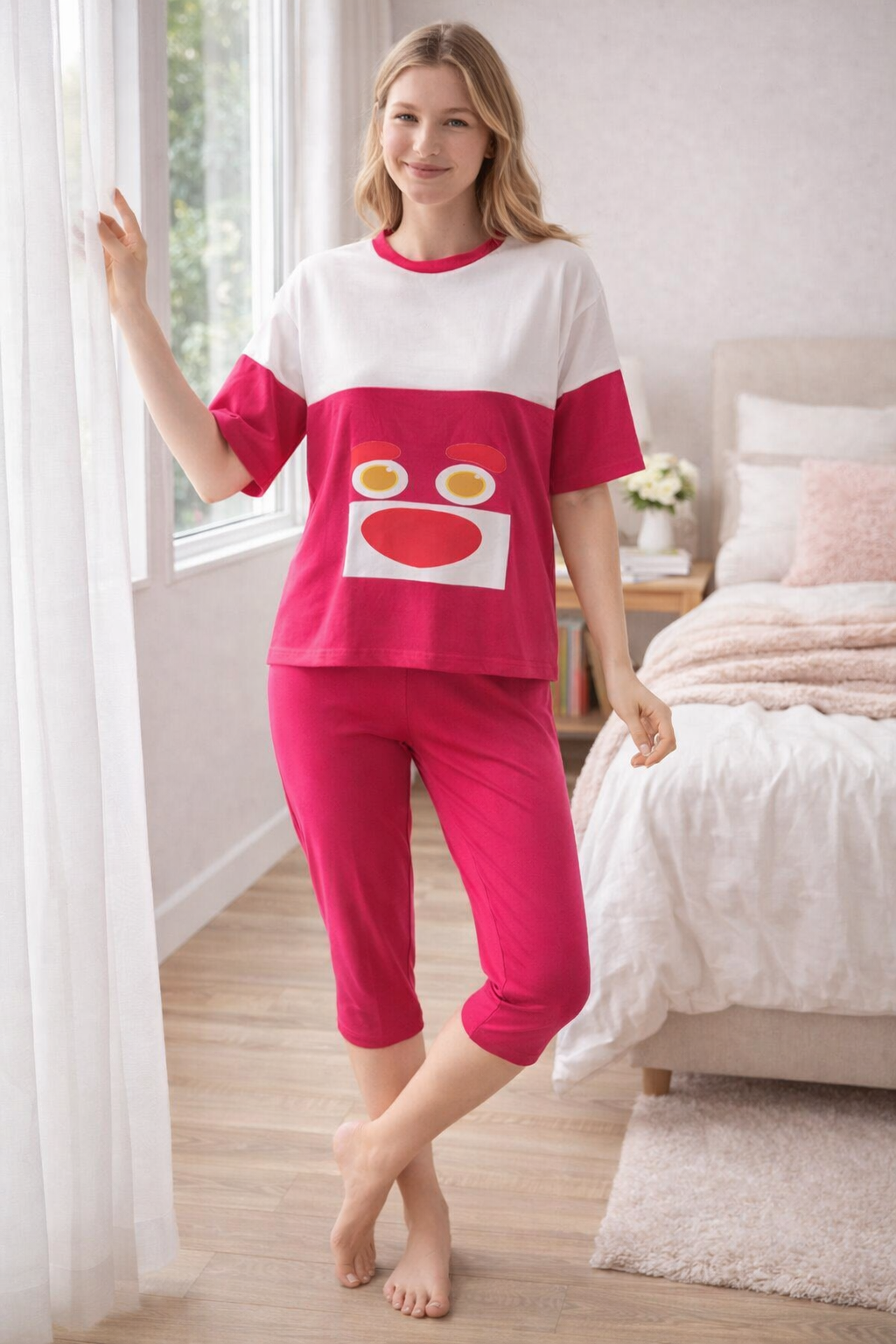 بيجامة هوم مود – من KH Fashion للأزياء البيتية الراقية