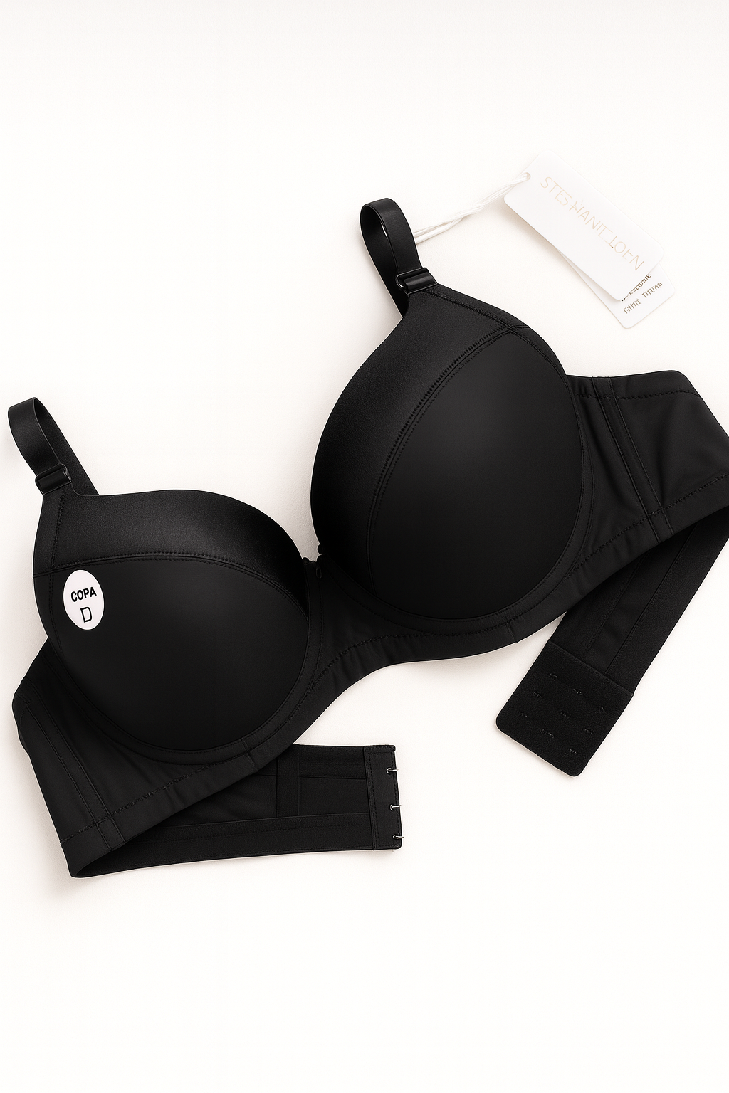 برا مقاسات كبيرة بتطعيم ساتان من Chanvie Leen – Chanvie Leen Plus Size Bra with Satin Touch (40–48)
