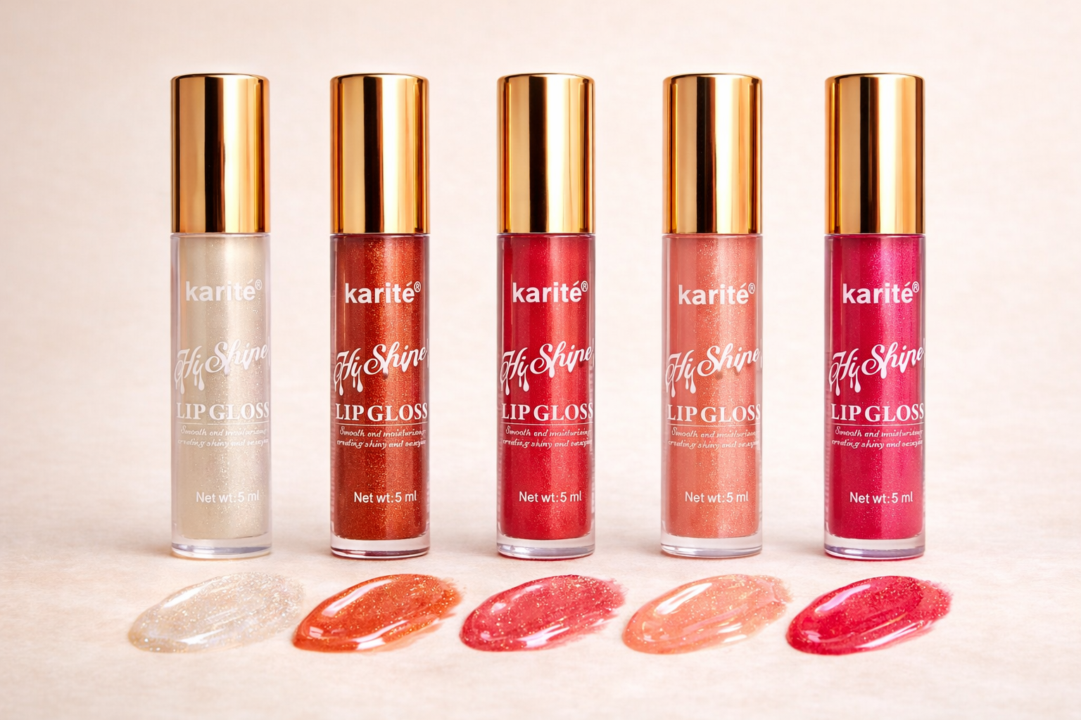 ليب جلوس كارتي هاي شاين شيمر – لمعة لؤلؤية | Karité HiShine (5ml)