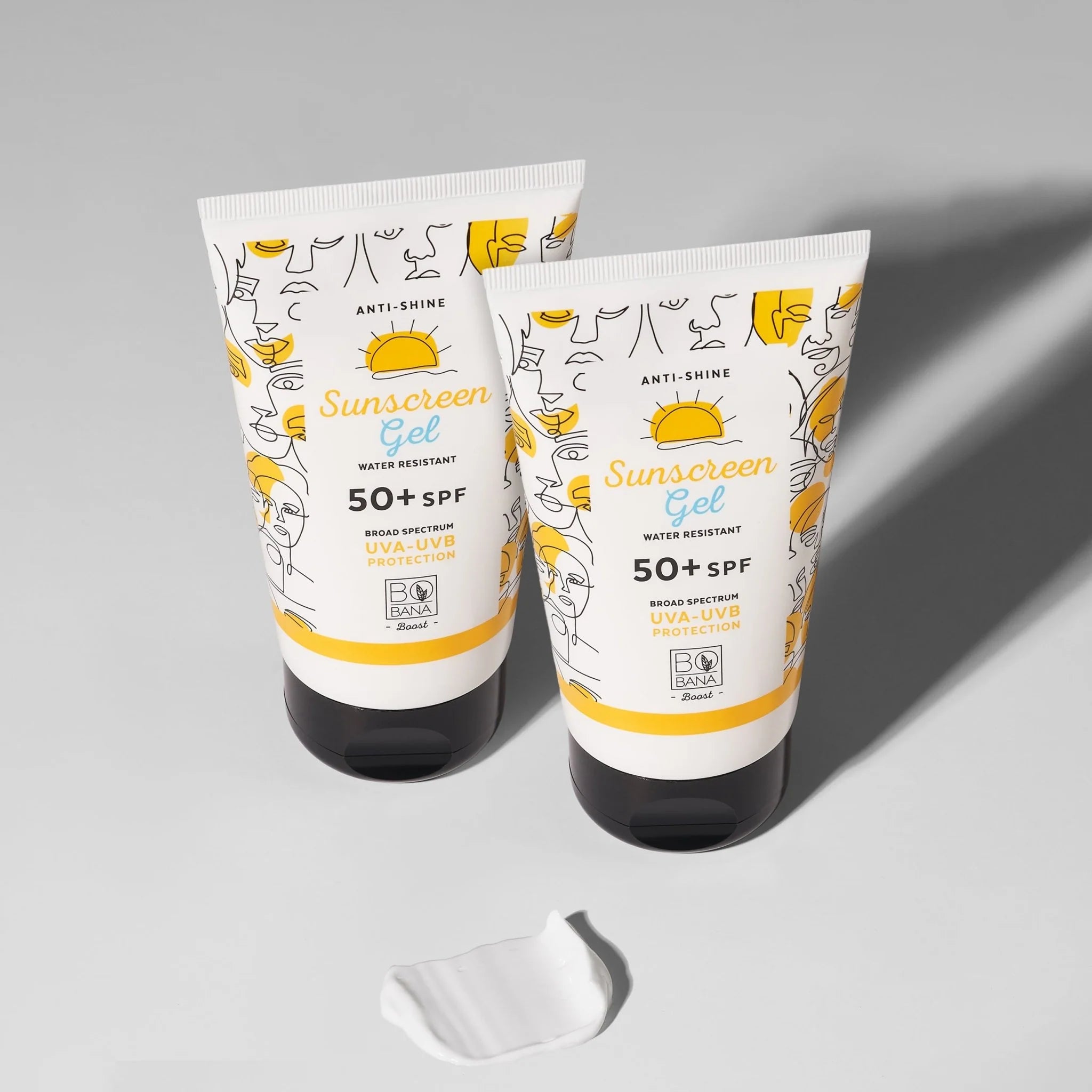واقي الشمس بوبانا جل +SPF 50 – Bobana Anti-Shine Sunscreen Gel