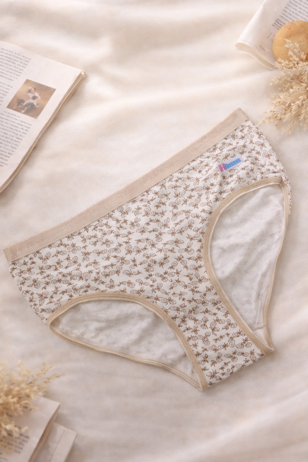 اندر حريمي حبيب قطن مطبوع – مقاسات متعددة وألوان متنوعة