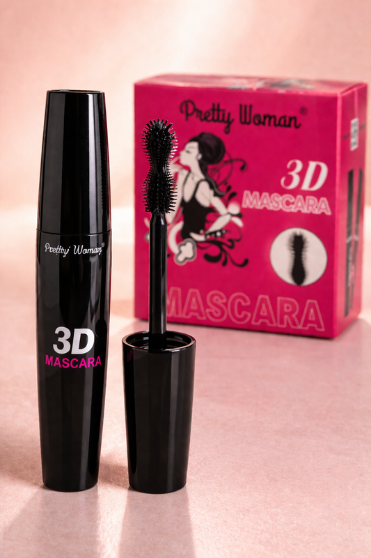 Pretty Woman 3D Mascara – ماسكارا تكثيف وتحديد الرموش
