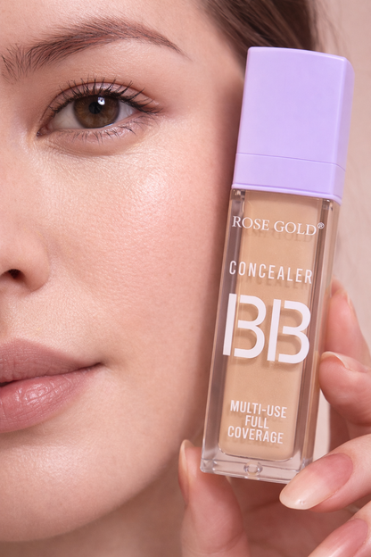 Rose Gold Concealer BB – كونسيلر تغطية كاملة متعدد الاستخدام