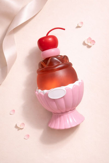 Strawberry Perfume – Sweet Fruity Scent (Cute Ice Cream Bottle)