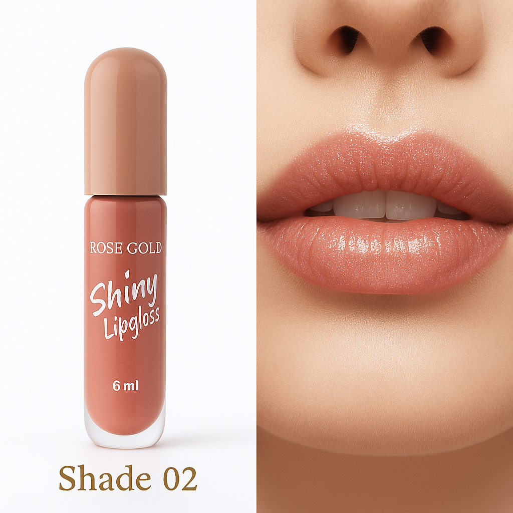 ليب جلوس Rose Gold – لمعة طبيعية بألوان متعددة