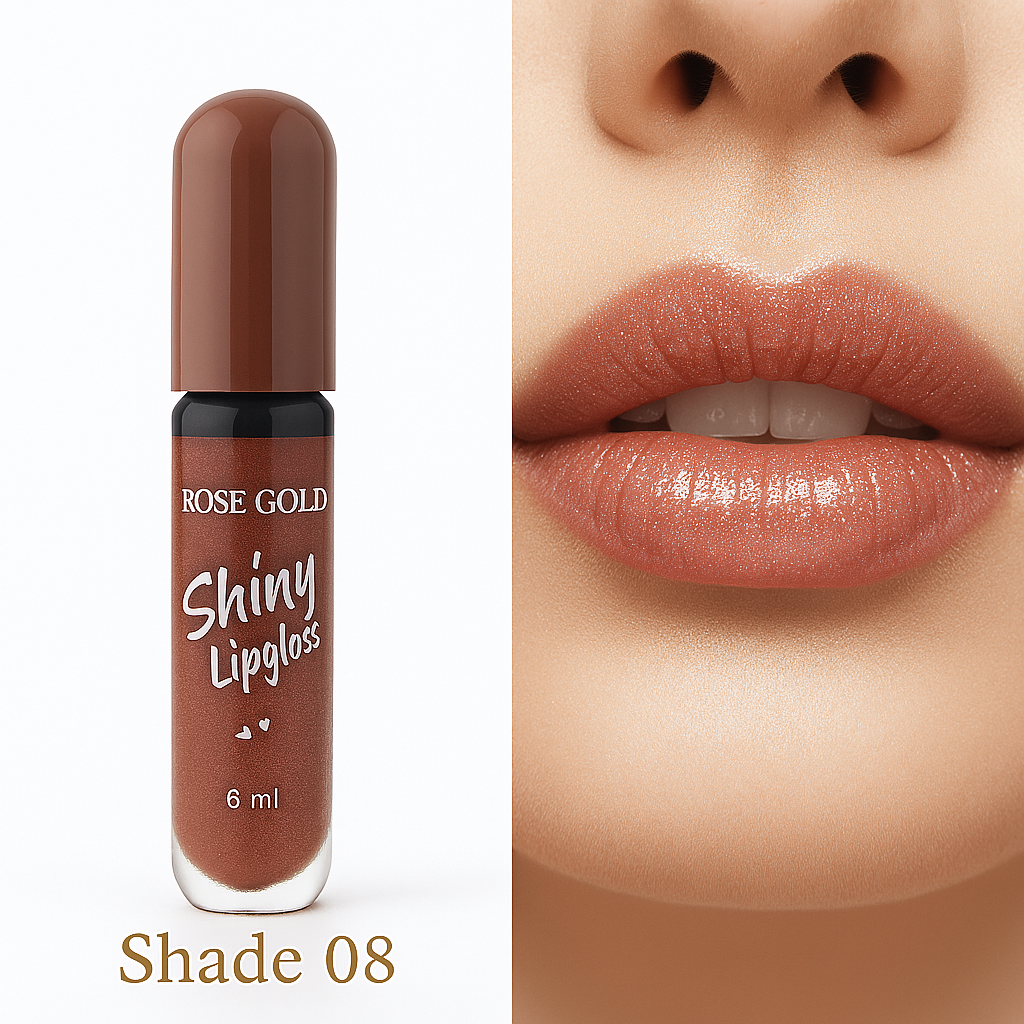 ليب جلوس Rose Gold – لمعة طبيعية بألوان متعددة