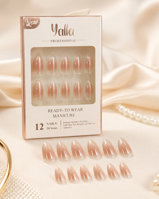 أظافر لاصقة جاهزة – Yalla Professional Nail Tips