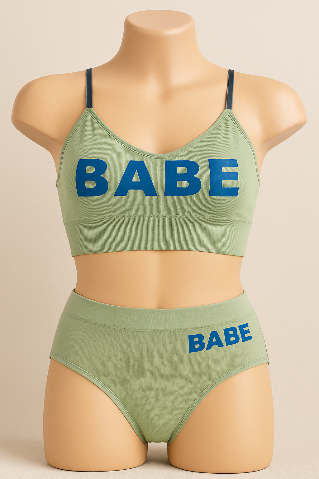 طقم BABE قطن – أندروير + برا سبورت (3 ألوان)