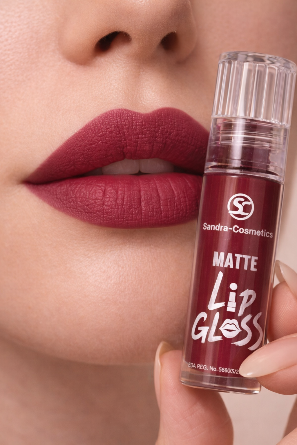 Sandra Cosmetics Matte Lip Gloss – ليب جلوس مطفي