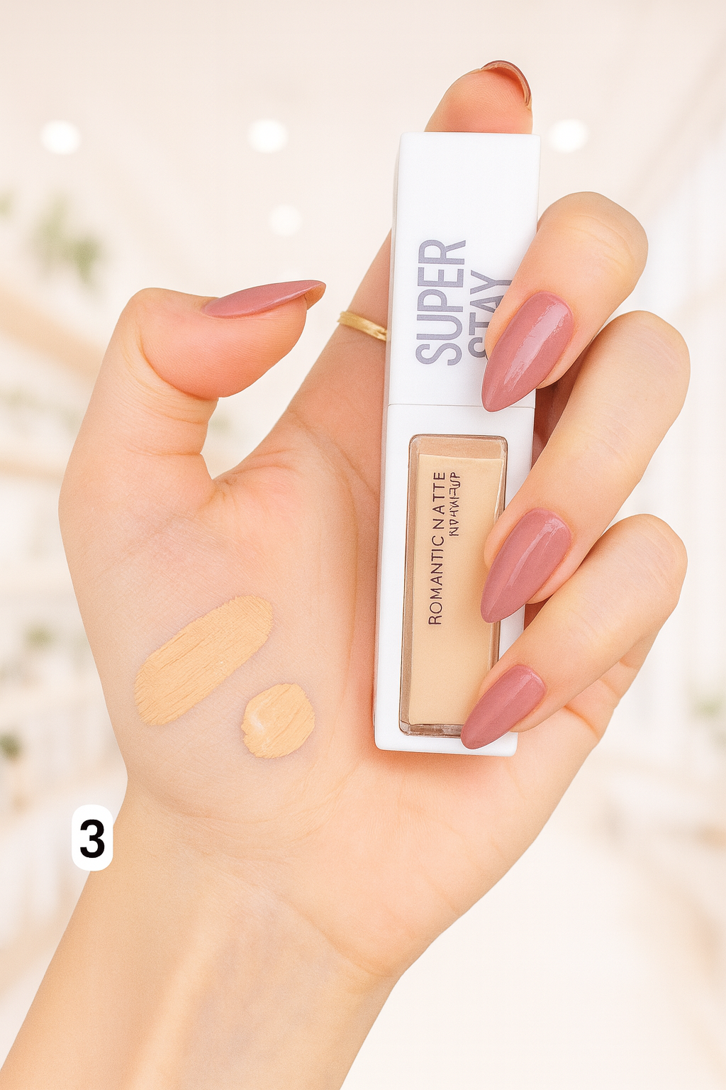 كونسيلر Romantic Matte Super Stay – تغطية عالية وثبات طويل