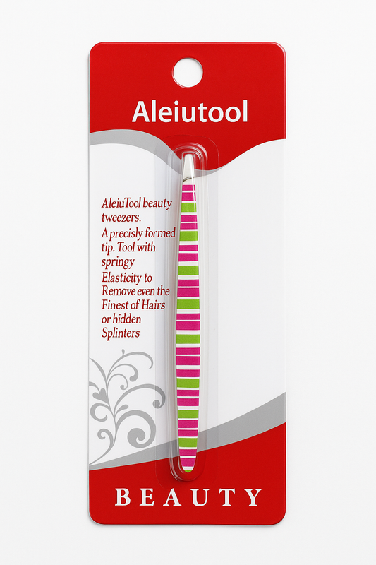 ملقاط تجميلي AleiuTool – دقة عالية لإزالة الشعر والشظايا