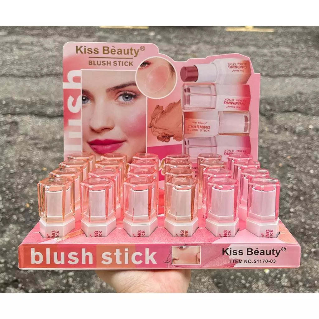 بلاش ستك كريمي من كيس بيوتي – Kiss Beauty Blush Stick