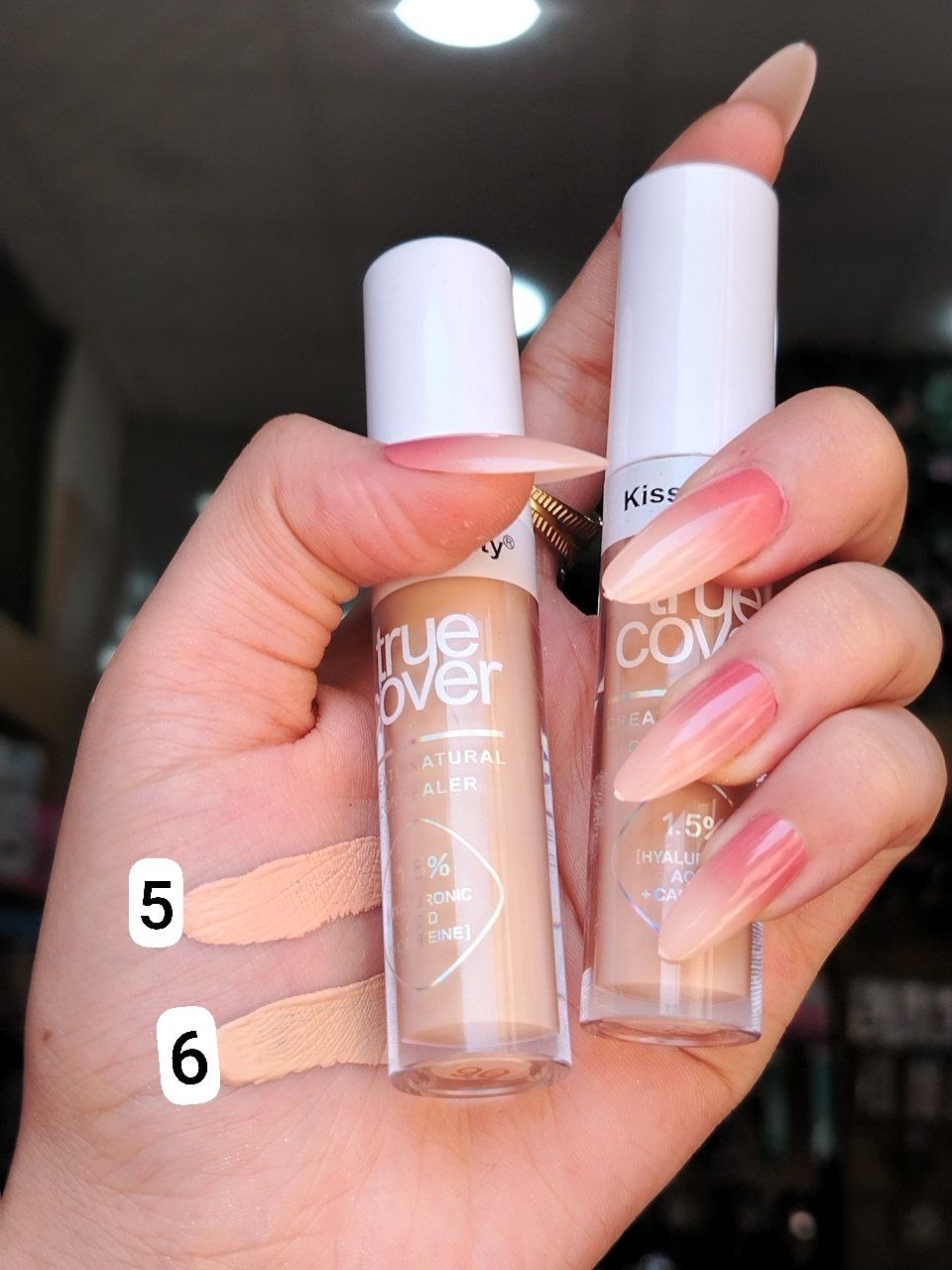 كونسيلر Kiss Beauty – تغطية طبيعية ومرطبة (متوفر بـ 6 درجات)