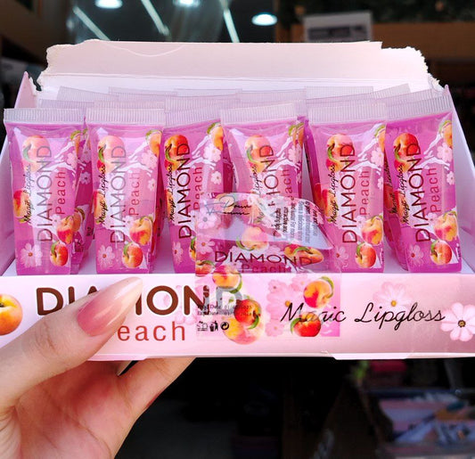 ✨ Diamond Peach Magic Lip Gloss ✨
