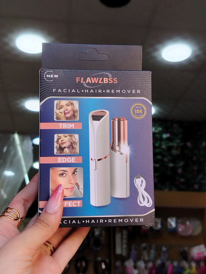 Flawless Facial Hair Remover – ماكينة إزالة شعر الوجه فلوليس