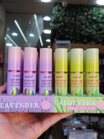 ليب جلوس ماجيك مرطب – Karité Magic Lip Oil (لافندر & ألوفيرا)