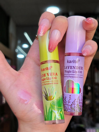 ليب جلوس ماجيك مرطب – Karité Magic Lip Oil (لافندر & ألوفيرا)