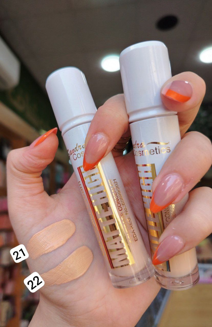كونسيلر كريمي عالي التغطية – Sandra Cosmetics
