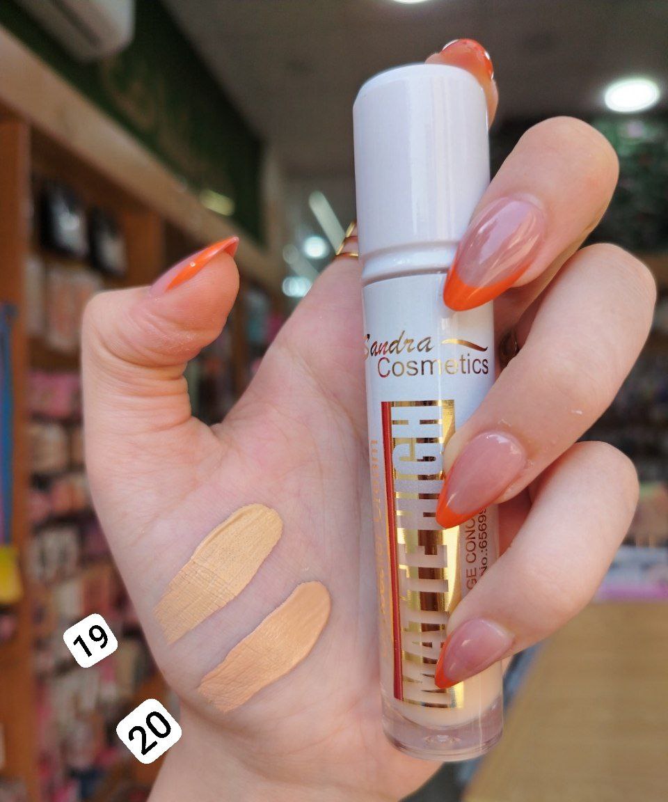 كونسيلر كريمي عالي التغطية – Sandra Cosmetics