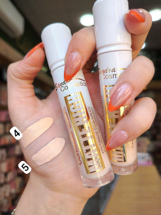 كونسيلر كريمي عالي التغطية – Sandra Cosmetics