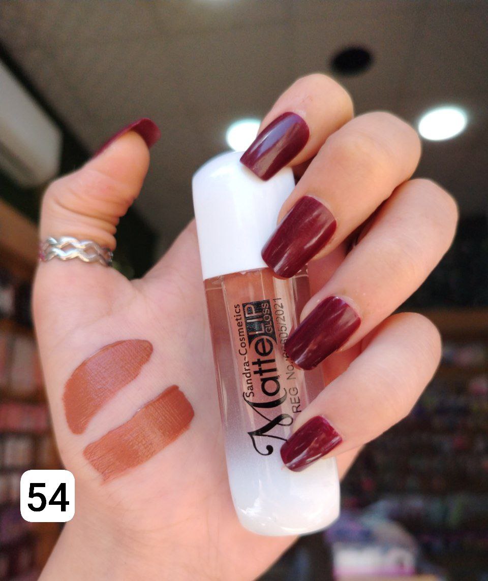 ليب جلوس مطفي – Sandra Cosmetics Matte Lipgloss