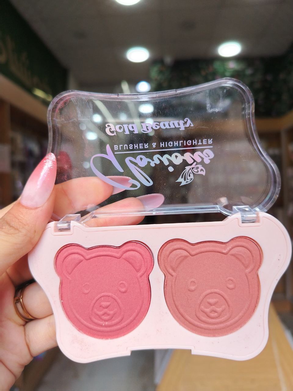 Gold Beauty Bear Blush Duo – بلاشر دباديب جولد بيوتي