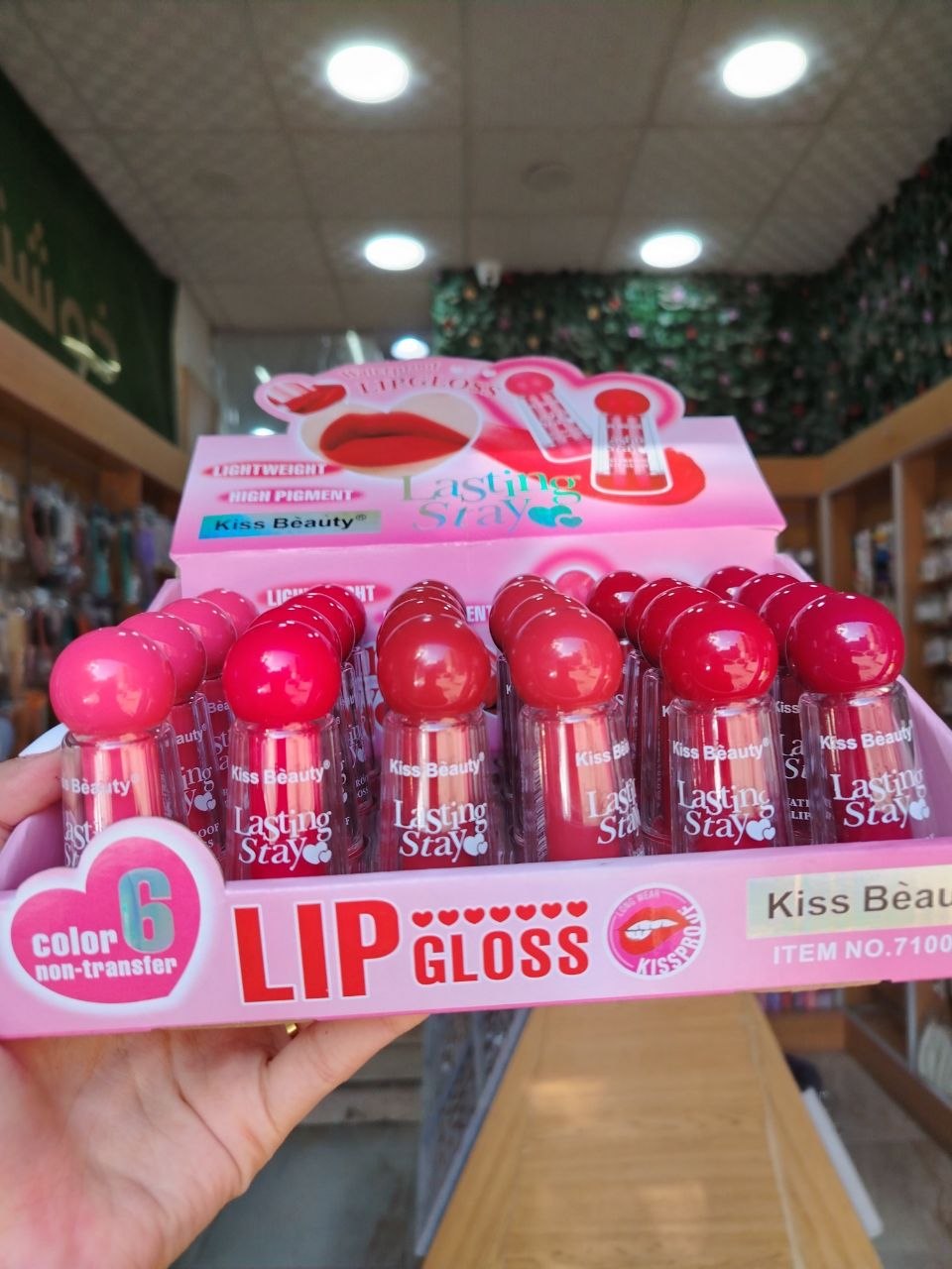 Kiss Beauty – Lasting Stay Lip Gloss