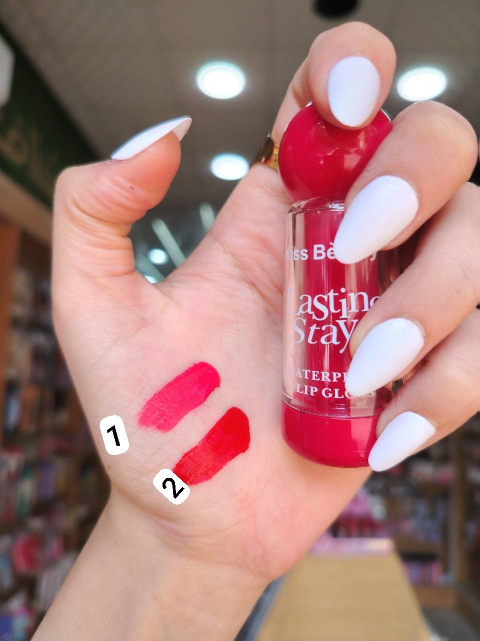 Kiss Beauty – Lasting Stay Lip Gloss