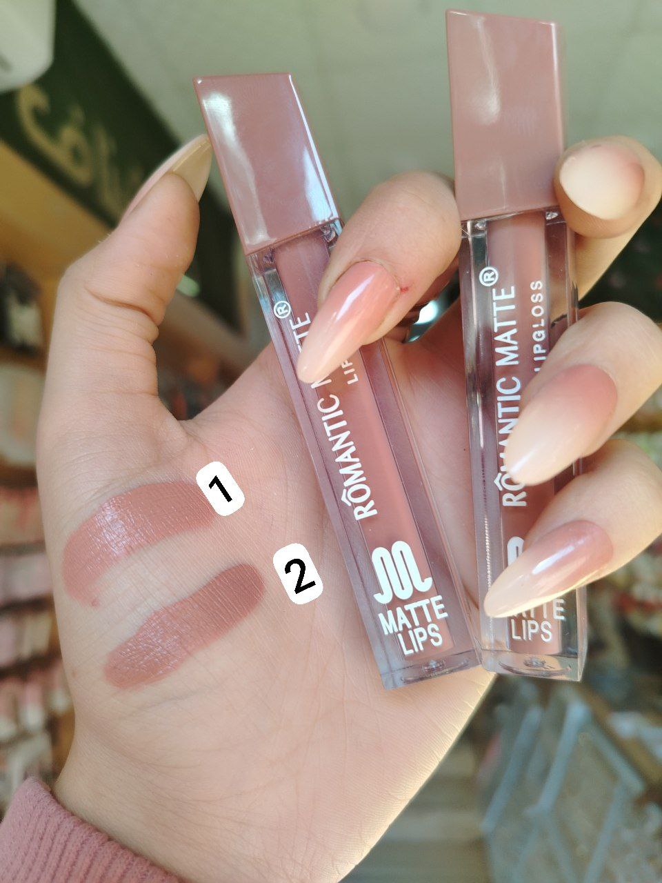 Romantic Nude Touch – Matte Lips