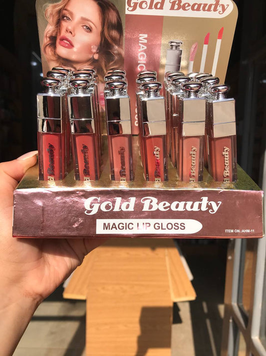 Gold Beauty Magic Matte Lip Gloss – ماجيك ليب جلوس مط
