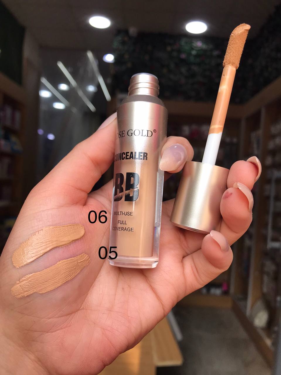 Rose Gold BB Concealer – كونسيلر بي بي تغطية كاملة متعدد الاستخدام