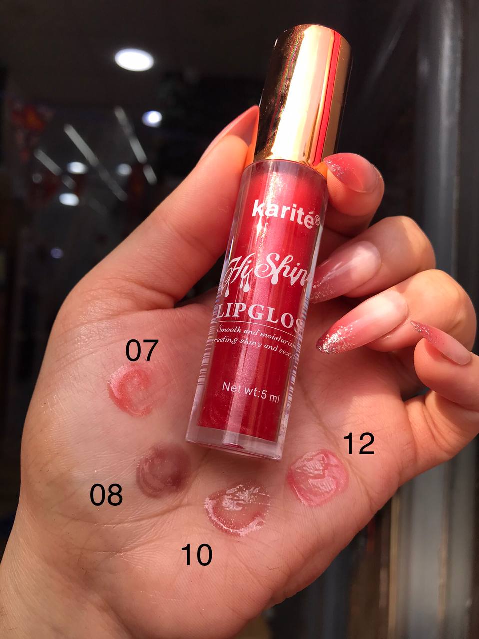 ليب جلوس كارتي هاي شاين شيمر – لمعة لؤلؤية | Karité HiShine (5ml)