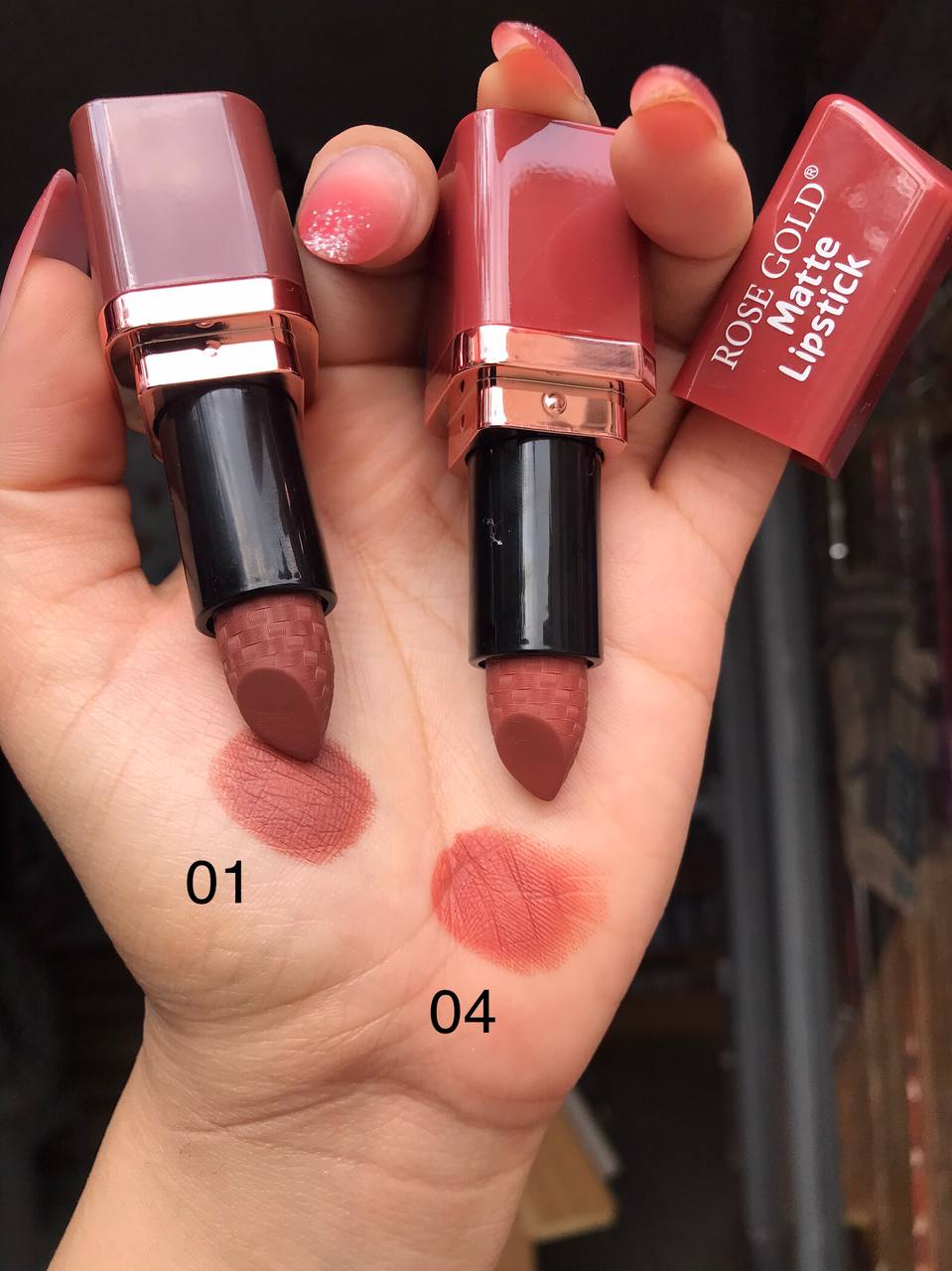 روج روز جولد مط – درجات متنوعة | Rose Gold Matte Lipstick