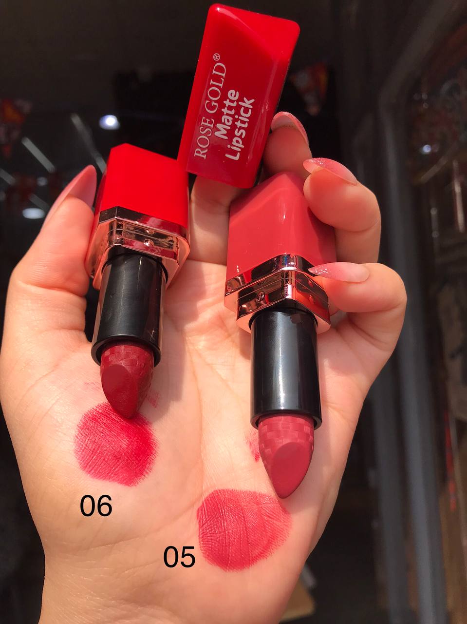 روج روز جولد مط – درجات متنوعة | Rose Gold Matte Lipstick