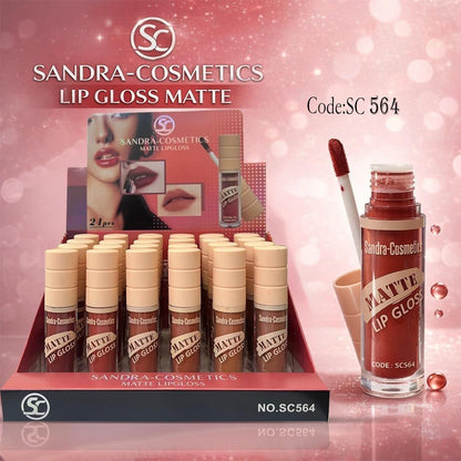 Sandra Cosmetics Matte Lip Gloss – ليب جلوس مطفي