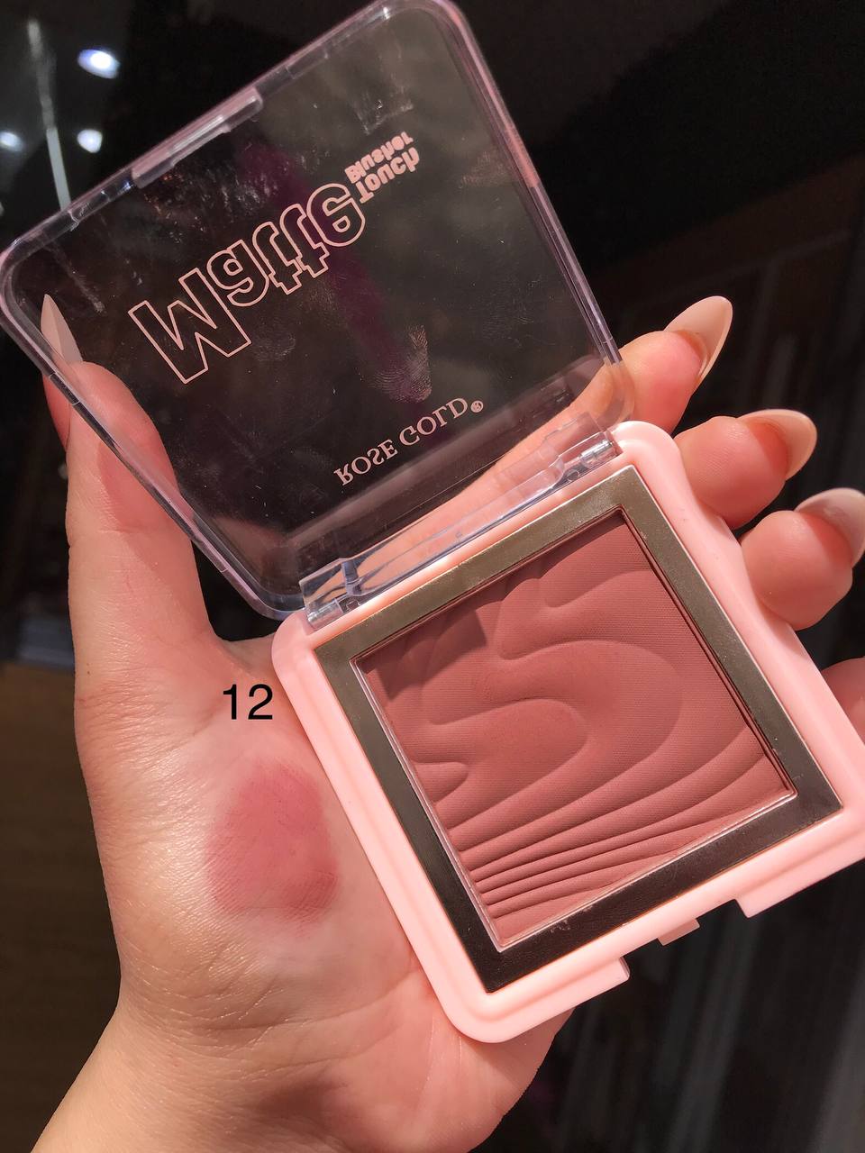 Rose Gold Matte Blush – بلاشر مطفي 4 درجات