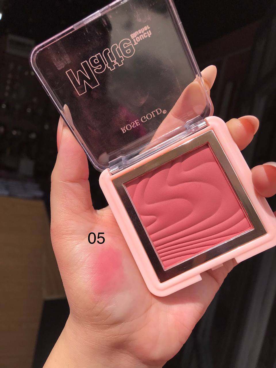 Rose Gold Matte Blush – بلاشر مطفي 4 درجات