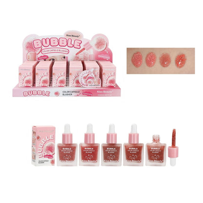 بلاشر سائل كيس بيوتي Bubble Color Capsule Blusher